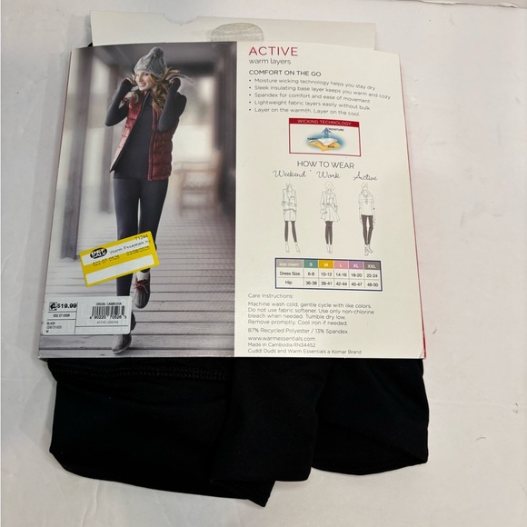 New women’s leggings size medium - Picture 2 of 3